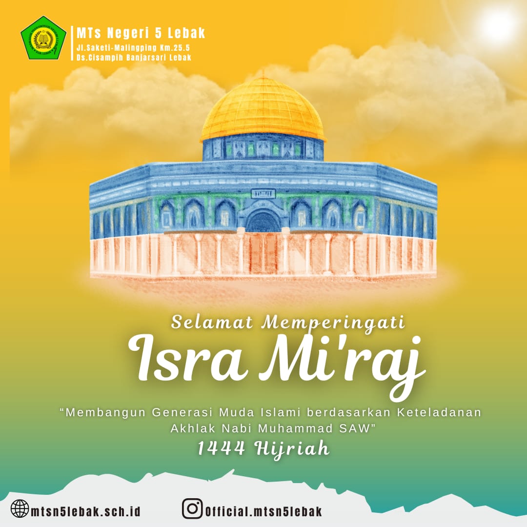 Isra Mi'raj 1444