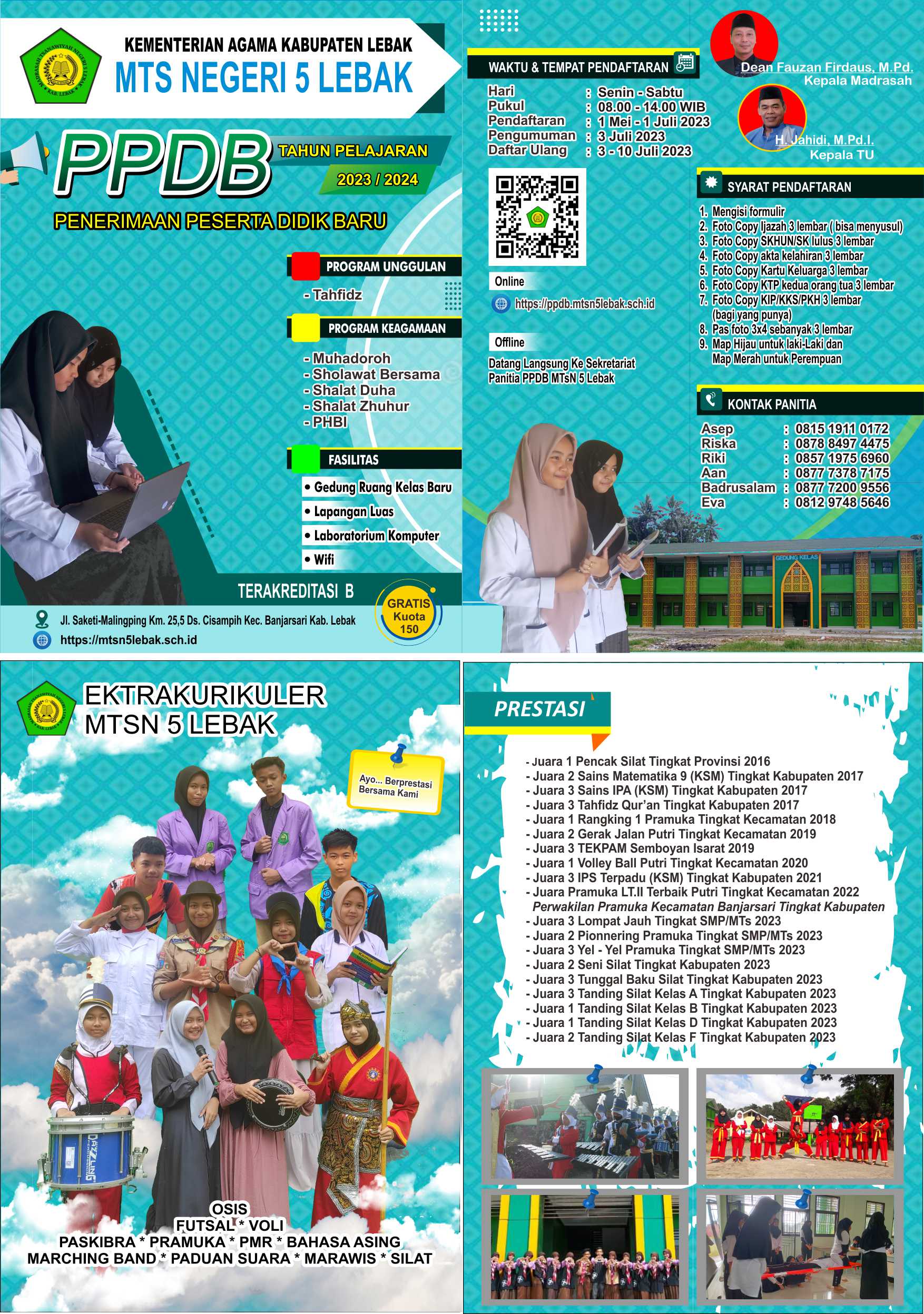 PPDB MTSN 5 LEBAK TAHUN 2023